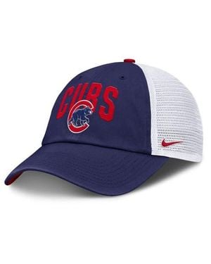 Nike Chicago Cubs Primetime Club Adjustable Trucker Hat - Blue