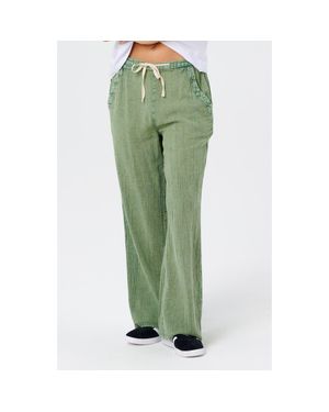 Rip Curl Classic Surf Wide Leg Pants - Green