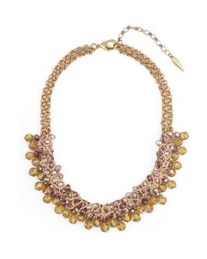 Deepa Gurnani Emil Necklace - Metallic