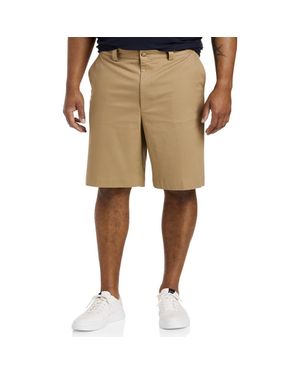 Oak Hill by DXL Comfort Stretch Chino Shorts - Natural