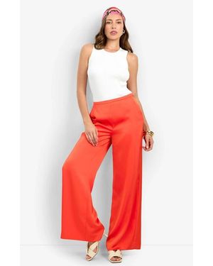 Trina Turk Tavia Pant - Red