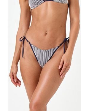LSPACE Banning Tanga Bikini Bottoms - Blue