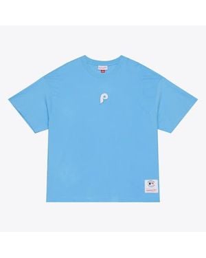 Mitchell & Ness Philadelphia Phillies Insignia Premium T-Shirt - Blue