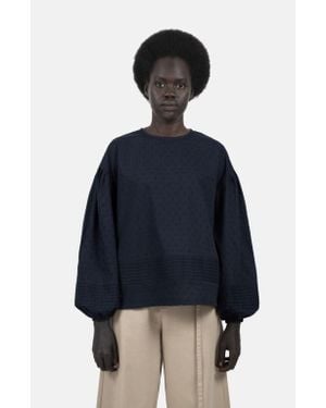 1People-US Strasbourg Spring Summer Blouse - Blue