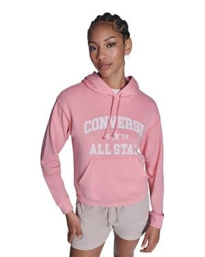 Converse All Star Pullover Hoodie - Pink