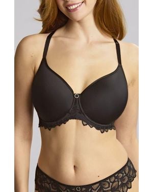 Panache Allure Underwire Spacer T-Shirt Bra - Black