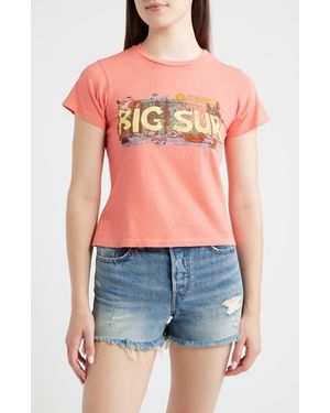 Daydreamer Big Sur Graphic T-Shirt - Red