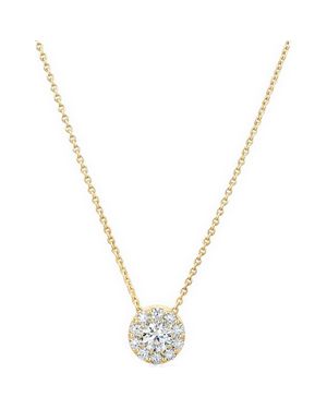 Hearts On Fire Fulfillment Diamond Pendant Necklace - Metallic