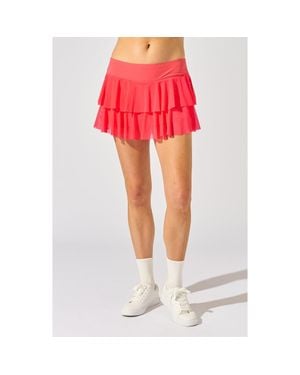 Bobbe Active Layer Cake Skirt - Pink