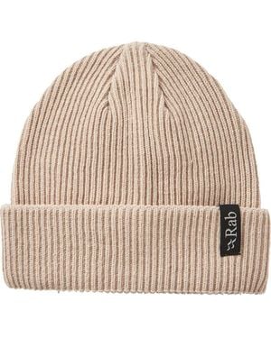 Rab Perimeter Rolled Beanie - Natural