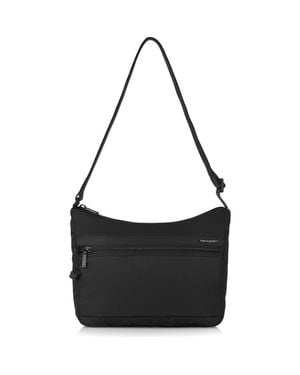 Hedgren Harpers Rfid Water Repellent Shoulder Bag - Black