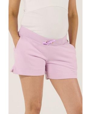 Cache Coeur Maternity Shorts Coconut - Pink