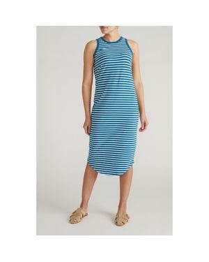 UNIVERSAL STANDARD Cal Tank Midi Dress - Blue