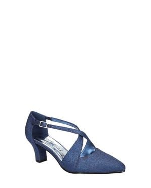 Easy Street Elegance Pointed Toe Pump - Blue