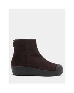 Bally Curling Bootie - Brown