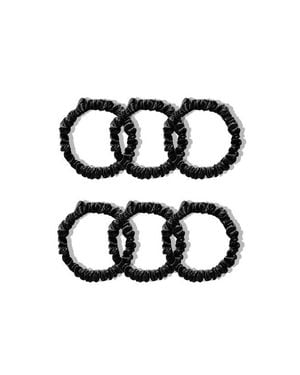 Drowsy Sleep CO Skinny Scrunchie Set - Black
