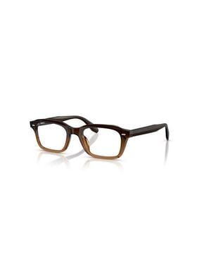 Oliver Peoples 51Mm Rectangle Optical Glasses - Multicolor