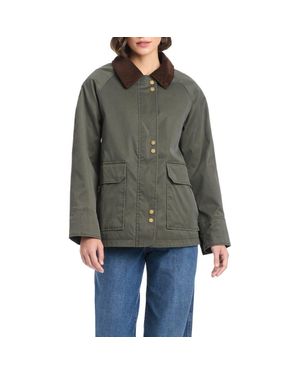 Sanctuary Waxed Barn Jacket - Gray