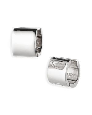 TOTEME Petite Signature Hoop Earrings - Metallic