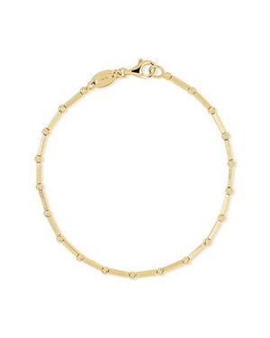 Bony Levy 14K Beaded Chain Bracelet - Metallic