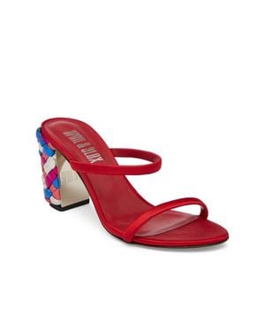 April & Alex Bianca Heel - Red