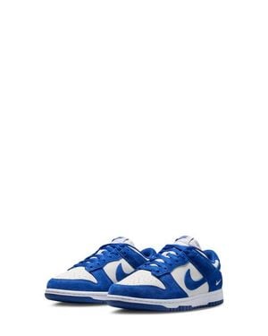 Nike Dunk Low Basketball Sneaker - Blue