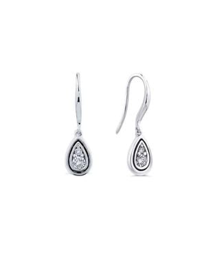 Seed2Stone Perfect-Pear Earrings - Metallic