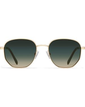 Quay Big Time 54Mm Gradient Round Sunglasses - Green