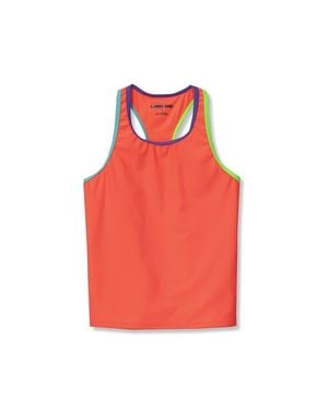 Lands' End Girls Tankini Swimsuit Top - Red