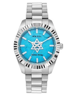 Rachie Shnay The Mazel Bracelet Watch, 36Mm - Blue
