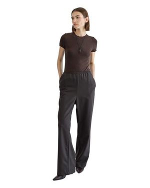 ALMINA CONCEPT Wool Pants - Brown
