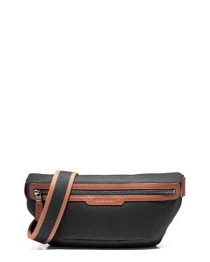 Cole Haan Judson Brushed Twill Crossbody Bag - Gray