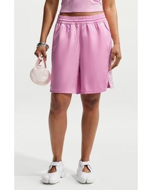 Nike Mesh Panel Shorts - Pink