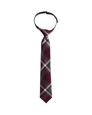 Lands' End School Uniform Kids Pre Tied Tie - Purple