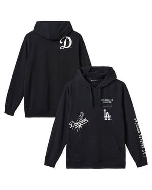 Travis Mathew Los Angeles Dodgers Foul Proof Tri-Blend Hoodie - Black