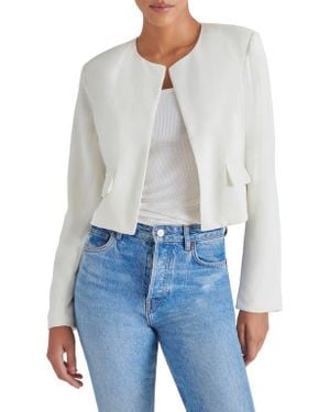 Steve Madden Serene Crop Blazer - Blue