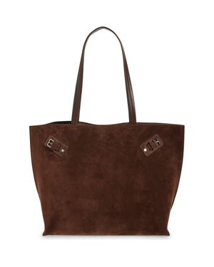 Proenza Schouler Days Suede Tote - Brown