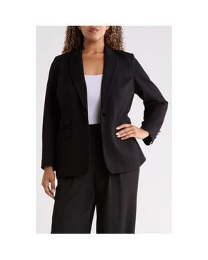 Anne Klein Triple Pocket Jacket - Black