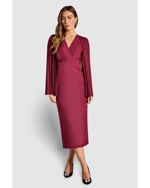 open lace back dress Cadenza Barely Pink Long Dress – Maison Safiyaa USA main image 1