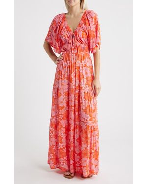 Rip Curl Aloha State Maxi Dress - Red