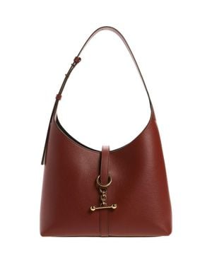 Strathberry Kite Leather Hobo Bag - Brown