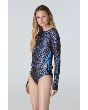 Watskin Sasha Long Sleeve Top - Blue