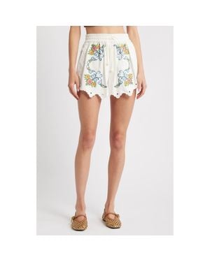 ショートパンツ FARM RIO Linen perforated shorts 336554_02.jpg?format=pjpg&v=