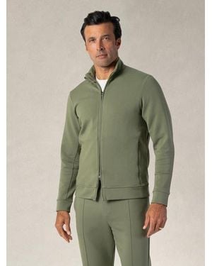Robert Talbott Evans Track Jacket - Green