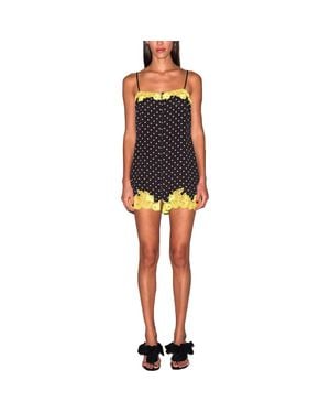 Fleur du Mal Juliet Button Slip - Gray