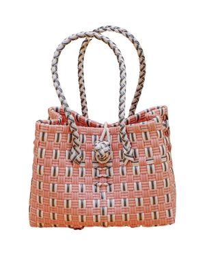Inner Child Saigon Birkin Recycled Plastic Bag - Red