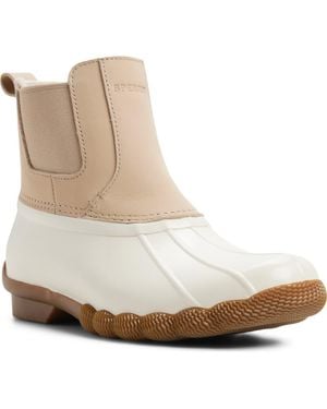 Sperry Top-Sider Saltwater Waterproof Duck Boot - White