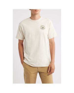 Brixton Steele Graphic T-Shirt - White