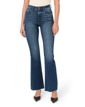 WARP+WEFT Nao Raw Hem Bootcut Jeans - Blue