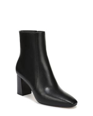 Veronica Beard Cassina Block Heel Bootie - Black